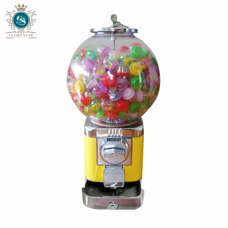 Large Globe Gumball Bubble Vending Machine With Removable Cash Box