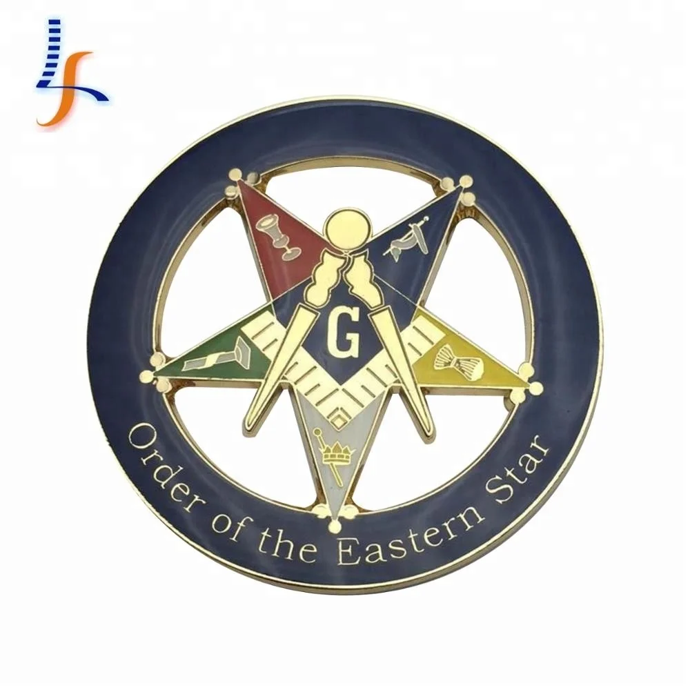 Private Custom Masonic Oes Car Badge Logo Custom Car Badge Buy