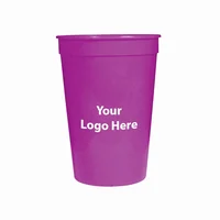 

Personalized custom birthday party cup 16oz plastic stadium cups