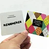 High Quality Memory Card Paper Game with UV Varnish For Kids Education