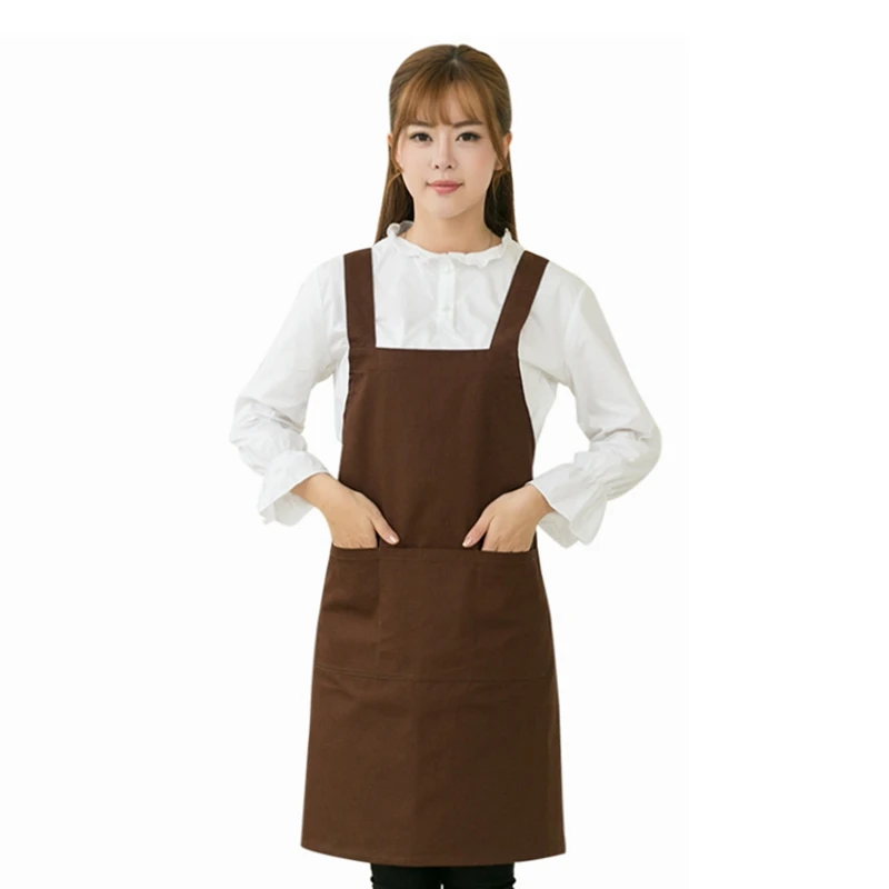 

Unisex 70% Cotton 30% Polyester Beautiful Kitchen Apron, Customized color