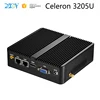 XCY Dual Nic Mini PC wins10 Celeron 3205U 1.5Ghz office Laptop computer with 4G memory 64 SSD