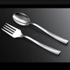 Wholesale gold silver coated plastic dessert cutlery spoon