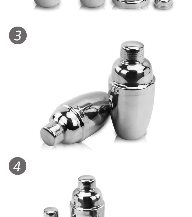  Professional bartender kit bar set stainless steel bar cocktail shaker bartenders kit set 