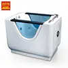 Mini specialty child size bath tub white shower massage bathtub for kids