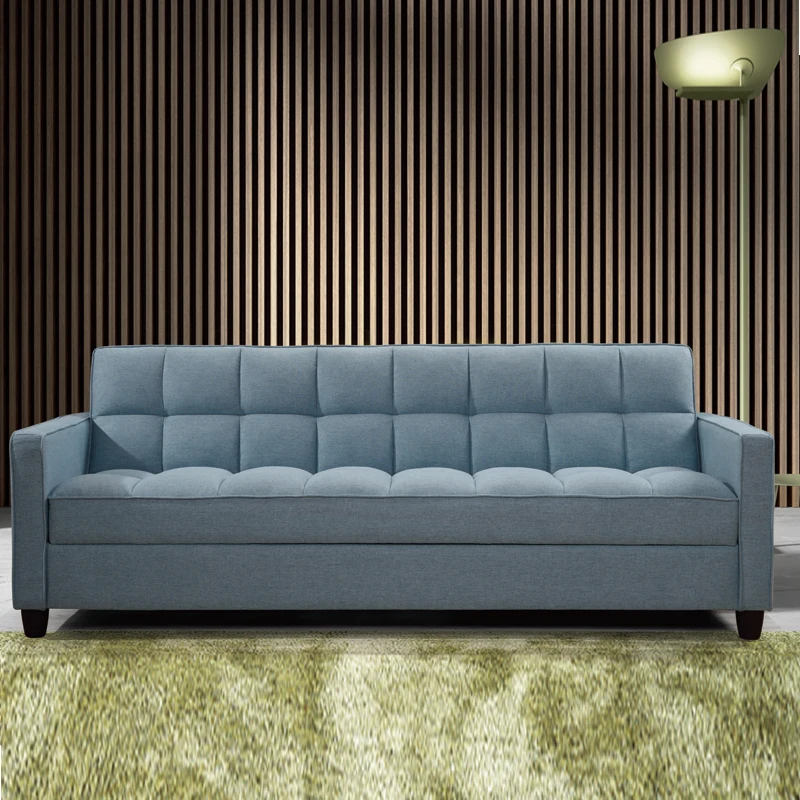 

European Style Synthetic Leather fabric sofa cum bed beautiful furniture