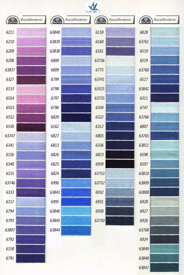 Embroidery Floss Mega Pack,Embroidery Thread Approx. 8m Per Skein