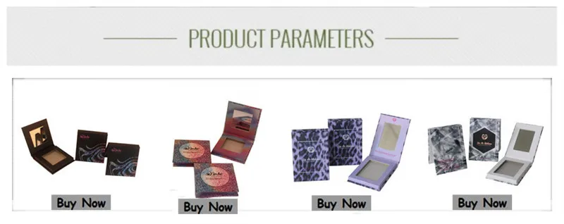 Cardboard Eyeshadow Palette Packaging