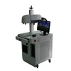 3D fiber Laser Marker Printing with dynamic scanner for curve and round shape surface logo picture engraving 30W/50W