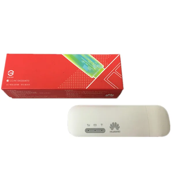 

Unlocked Original New 150Mbps 4G USB Modem WiFi Router Support700 900 1800 2300 2600MHz HUAWEI E8372h-607, White