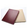 Low Cost Genuine Leather PU leather Fashionable Menu Folder Meeting