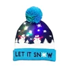 Party Favor Event & Party Item Type and Christmas Occasion Led Knitting Light Cap, Kitting Light Hat, Blinking Led Knitting Cap