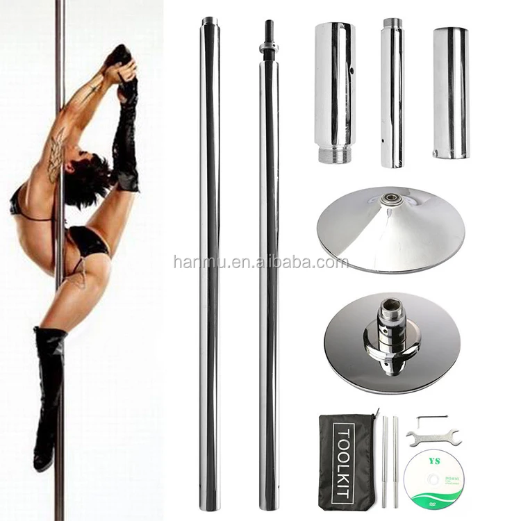 

Pole Dance Spinning Pole 45mm Portable Wholesale, Silver