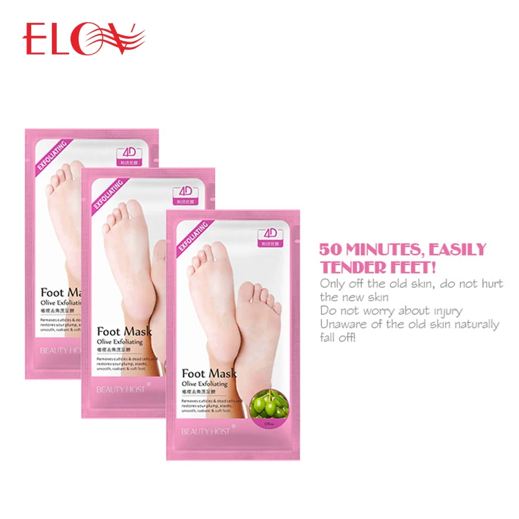 

Olive Exfoliating foot mask penetrates deeply moisturize skin Repair chapped skin