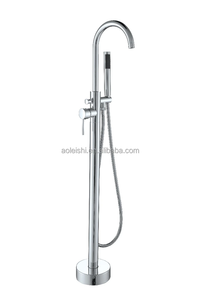 
Modern design freestanding bathtub faucet 