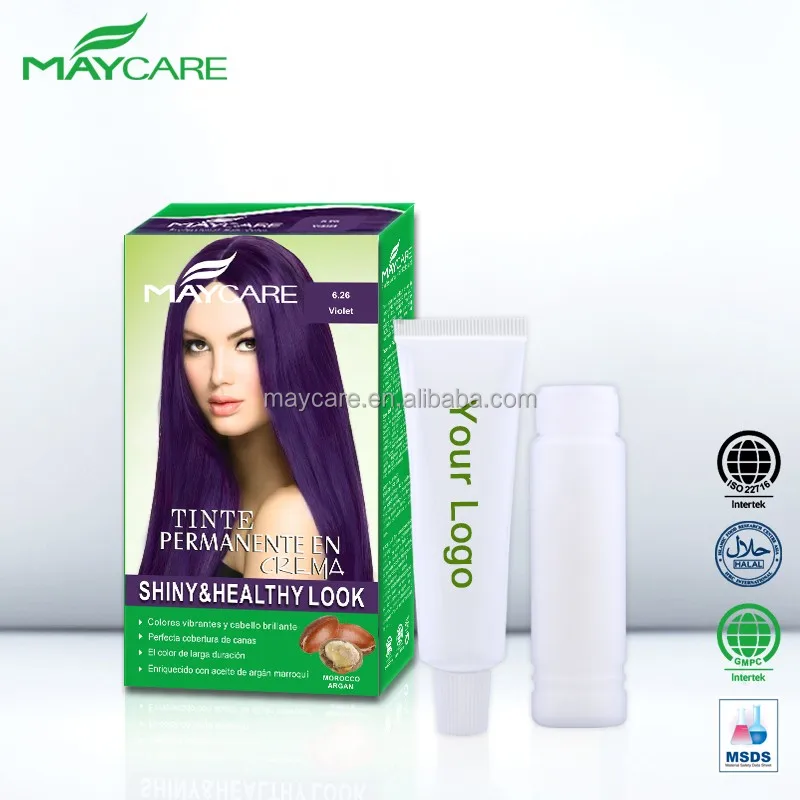 Herbal Chemical Free Permanent White Indigo Pink Hair Dye Buy