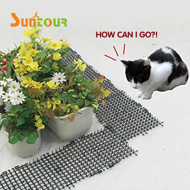 Garden Cat Scat Mat Anti Small Cat And Pest Prickle Strip Plastic