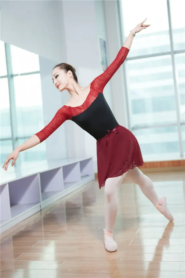 cl00650新设计芭蕾紧身衣成人舞蹈紧身衣蕾丝紧身衣