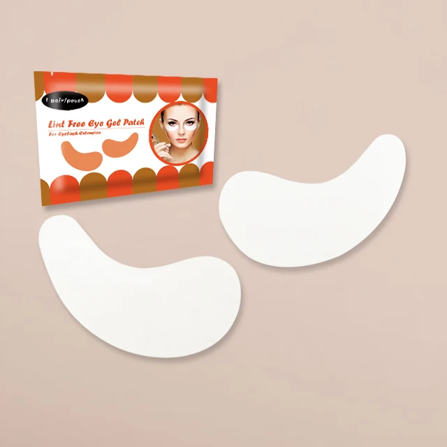 

False Eyelash Lint Free Eye Eyelash Extension Pads Patches, White