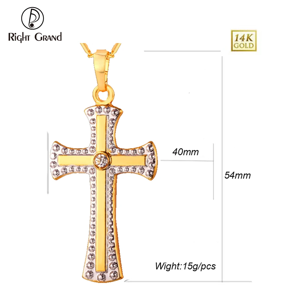 Cimya Stainless Steel Mens Cross Pendant Jesus Necklace Gift for Men Birthday Gift