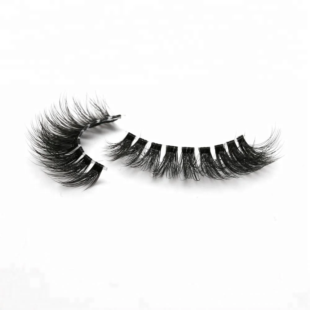 

Worldbeauty Eyelashes Manufacturer 3D Invisible Band Faux Mink Lashes Private Label, Natural black