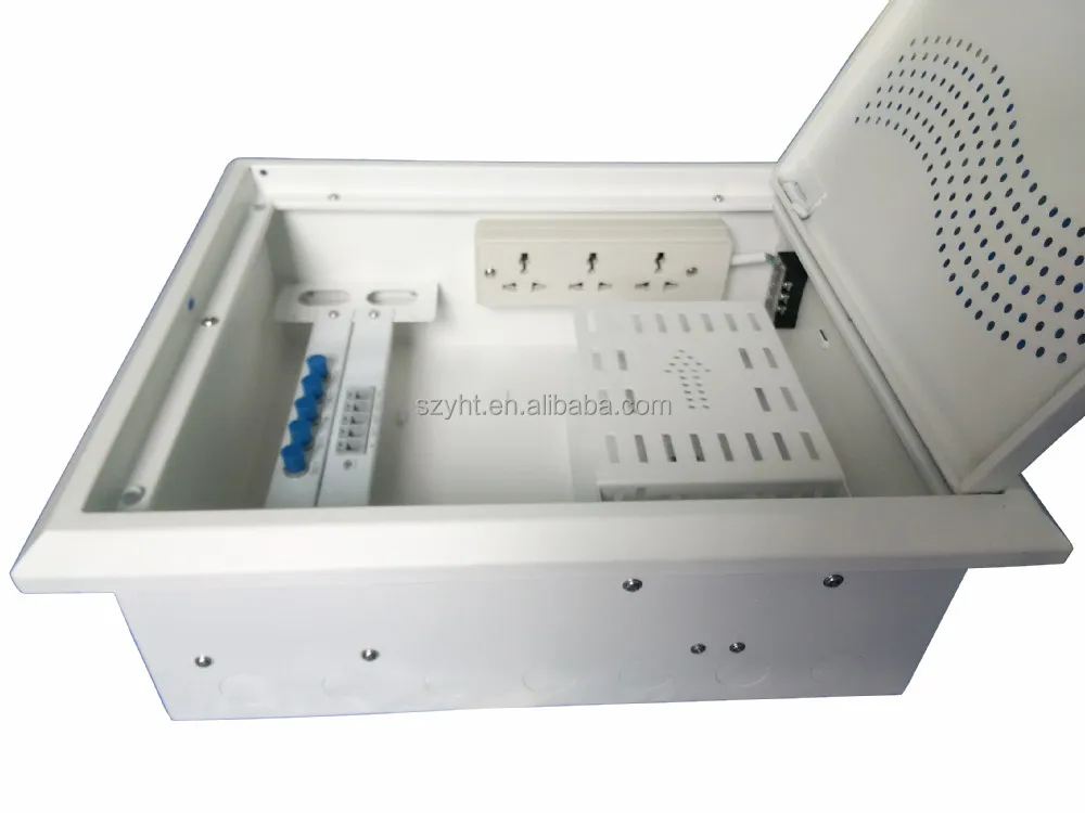 Fttx Fiber Optical Multimedia Information Box Wall Mount Soho Box With