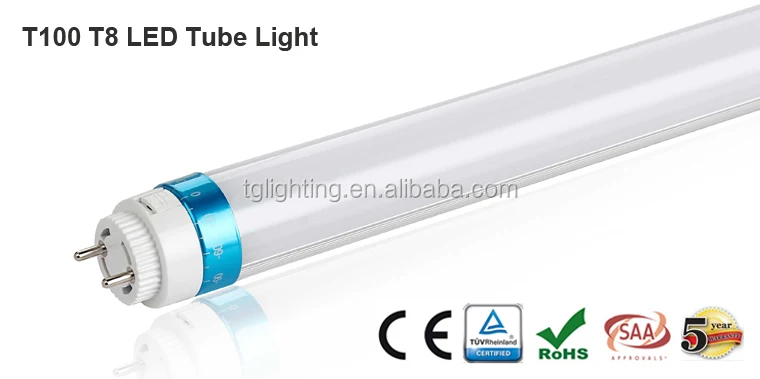 High Lumen T8 LED Tube with TUV CE and 5 Years warranty