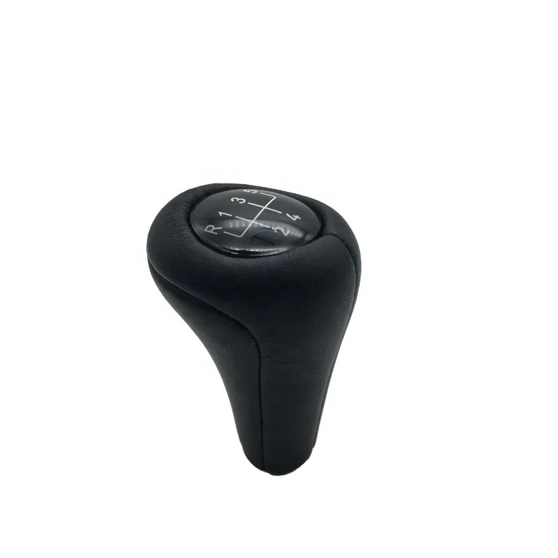 5speed 6gear Car Gear Shift Knob With Genuine Real Leather For Bmw 1 3