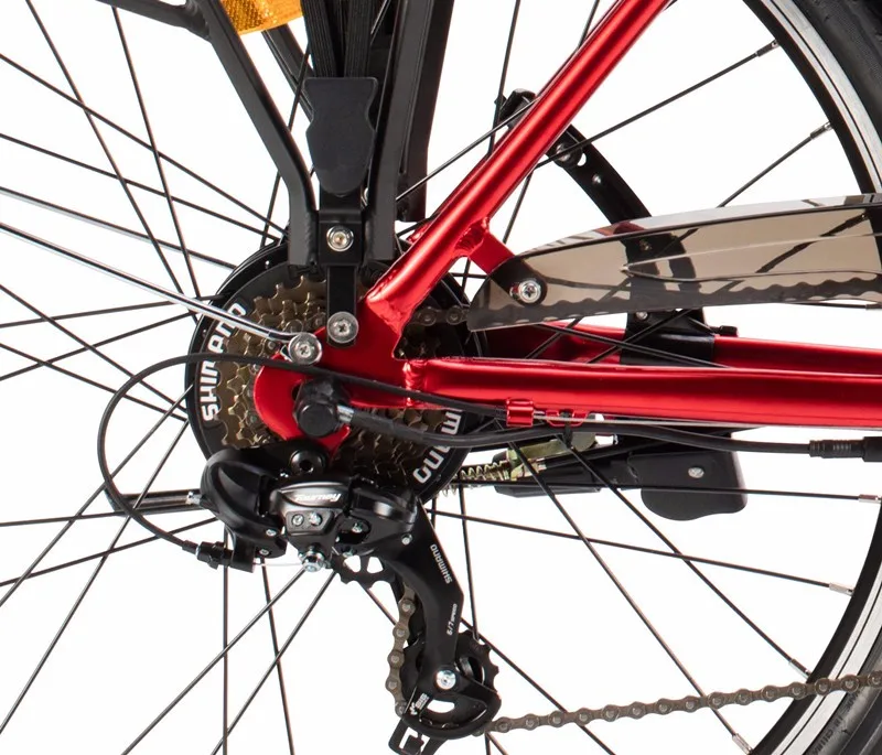 2018 最好的价格 26 英寸 6 速齿轮 36 v 250 w e 自行车