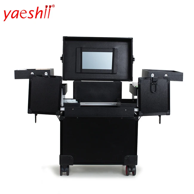 

yaeshii cheap trolley professional train smart collection perfume makeup case, As photoes or oem