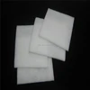 Hot air through nonwoven wool wadding
