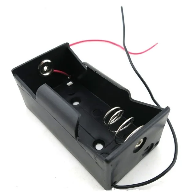 4.5v Plastic Waterproof 3 X D Size 3d Cell Battery Holder With Cover & Switch Jst Connector Dc