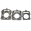 Motorcycle cylinder head gasket with different shapes