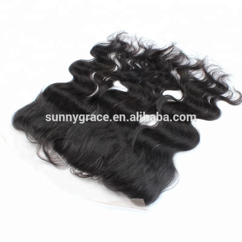 

SG hair product No tangle No shedding cheap ear to ear closure,Brazilian hair free parting full lace frontal closures, N/a