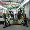 Hot!!!Best quality amusement park rides, attractive space ring human gyroscope