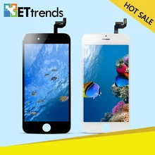 10PCS/LOT Promotion! LCD Screen for iPhone 6 LCD display with touch screen digitizer assembly in White&Black DHL Free Ship–ET