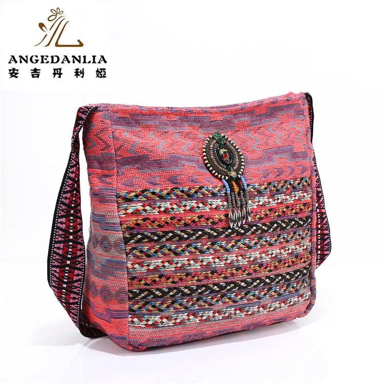 Bohemian Boho Gypsy Bags Cotton Fabric Bag Dubai Fashion Women Bag Lady Wholesale Cheap Handbags ...