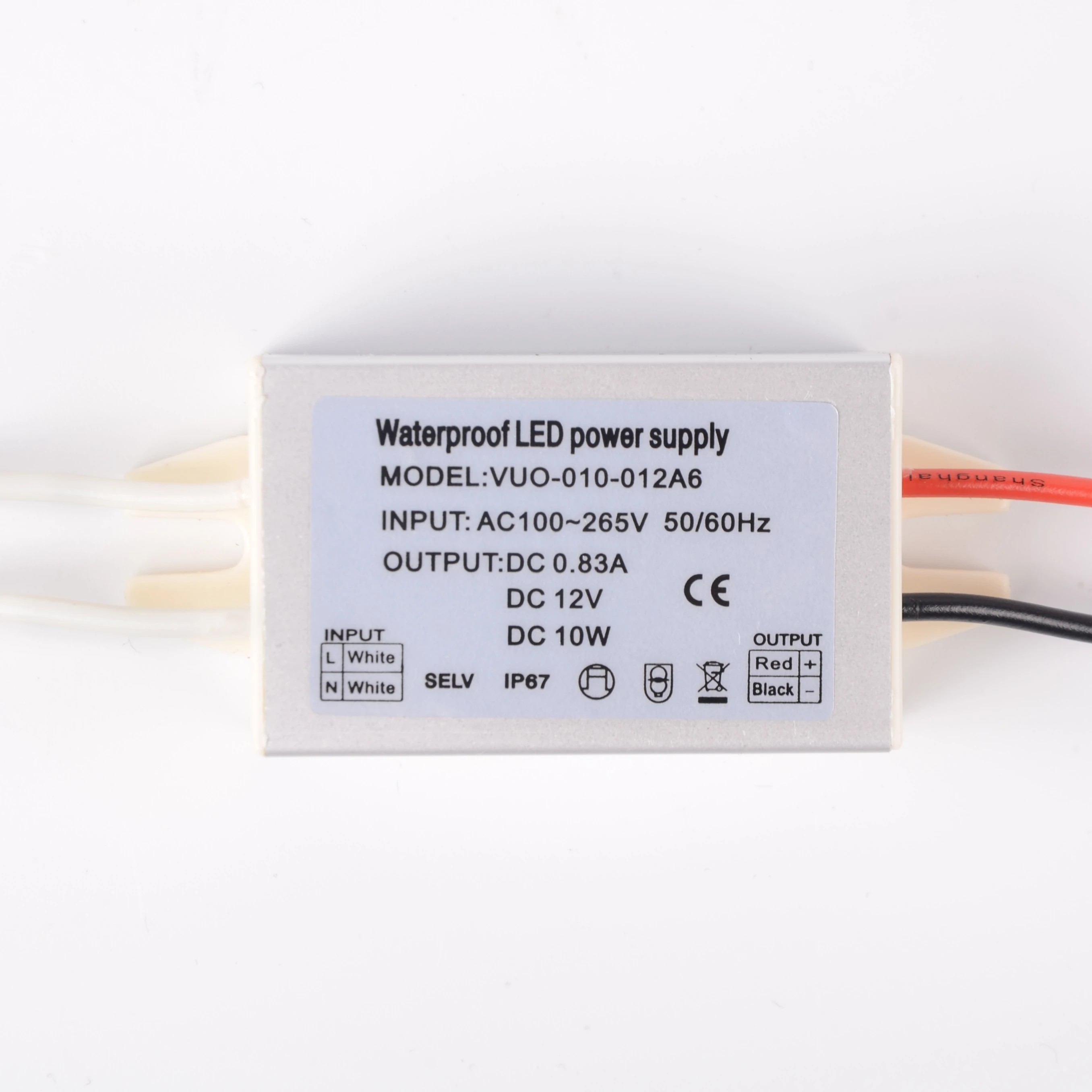 
IP67 waterproof constant current 320ma 6-12w led driver for Led light 