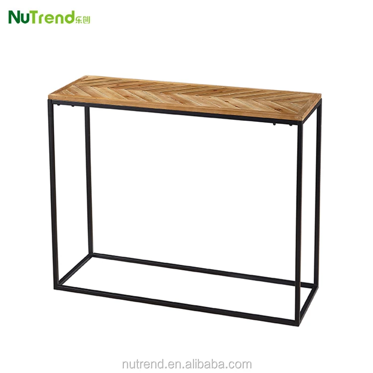 metal console tables