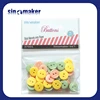 blue color fancy coats China acrylic straight buttons gold for sale