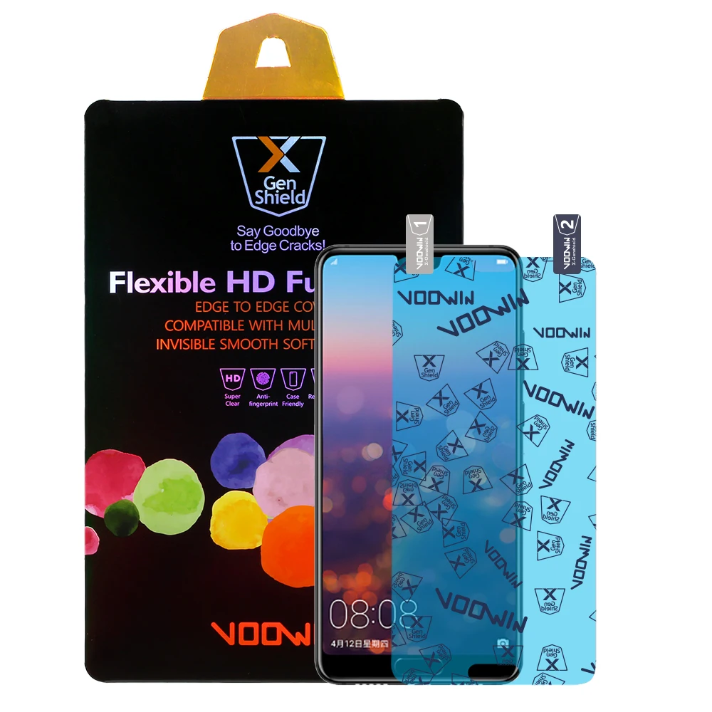 

Voowin Flexible HD Full Screen Protective Film For Huawei P20 Pro Screen Protector