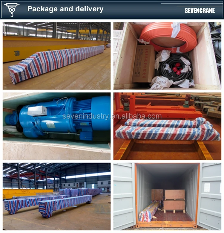 10 tons ld single girder bridge overhead traveling crane