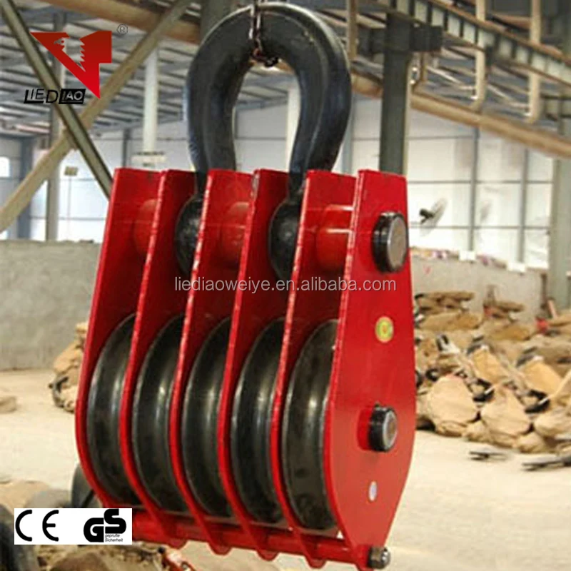 heavy duty pulley block