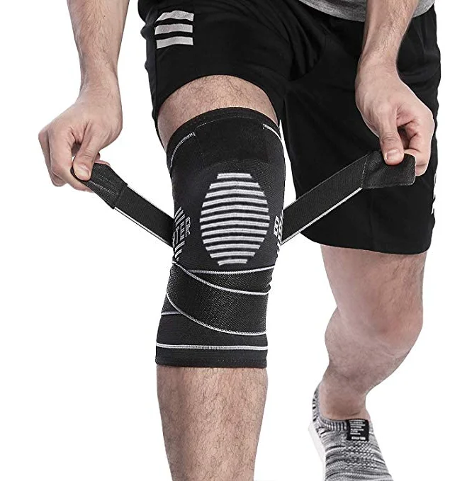 

Adjustable Knee Sleeve Compression Fit Support knee bandage, Customized
