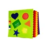 Educational soft felt quite book gift toy for baby learning shapes