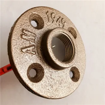 Brass Malleable Iron Floor Flange For Wall Mount Buy 1 2 Floor