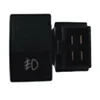 Laser Symbols 39*24mm Customized Black Fog Light On-Off Control Switch