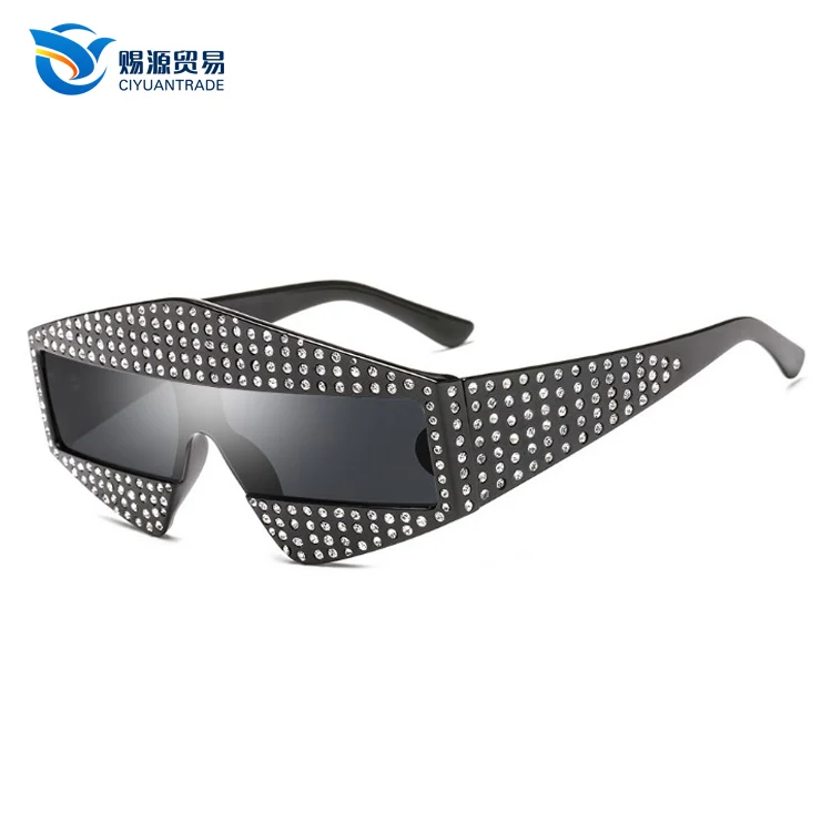 

CI YUAN 1509 Newest Fashionable Cat Eye Oversized Womens Sunglasses 2018 Luxury Brand Pearl Plastic Hollow glasses, Any colors is available