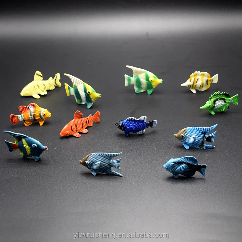 Tropical Ocean Fish Aquarium Fish Plastic Model Toy Buy Simulation Of
