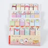 2019 hot selling cartoon office stationery items names custom die cut Self-adhesive tear off paper sticky notes